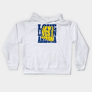 Love Lives in Arizona Kids Hoodie